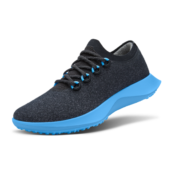 Men's Wool Dasher Mizzles - Natural Black (Buoyant Blue Sole)