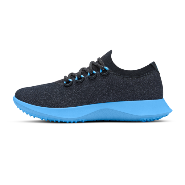 Men's Wool Dasher Mizzles - Natural Black (Buoyant Blue Sole) - Image 3