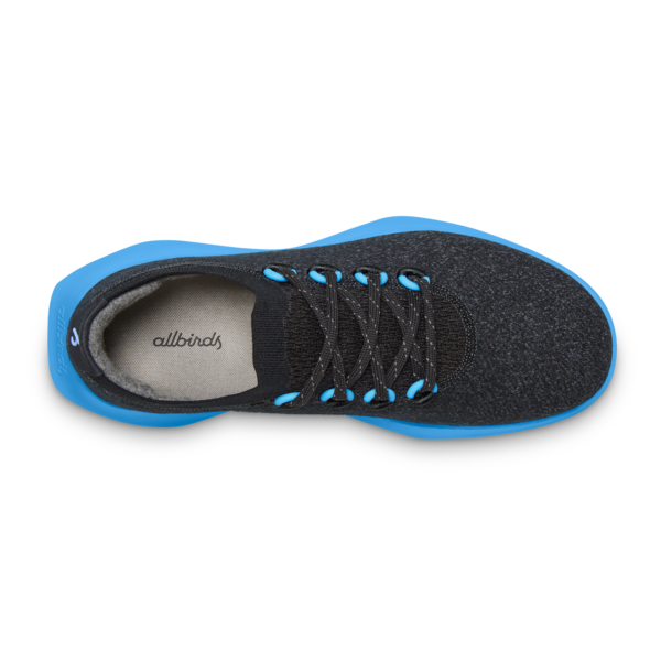 Men's Wool Dasher Mizzles - Natural Black (Buoyant Blue Sole) - Image 6
