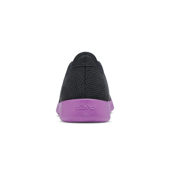 Men's Tree Runners - Natural Black (Lux Purple Sole) - Image 4