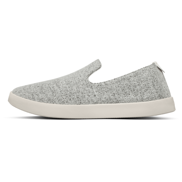 Men's Wool Loungers - Dapple Grey (Cream Sole) - Image 3