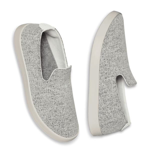 Men's Wool Loungers - Dapple Grey (Cream Sole) - Image 7
