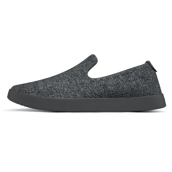 Men's Wool Loungers - Natural Grey (Dark Grey Sole) - Image 3